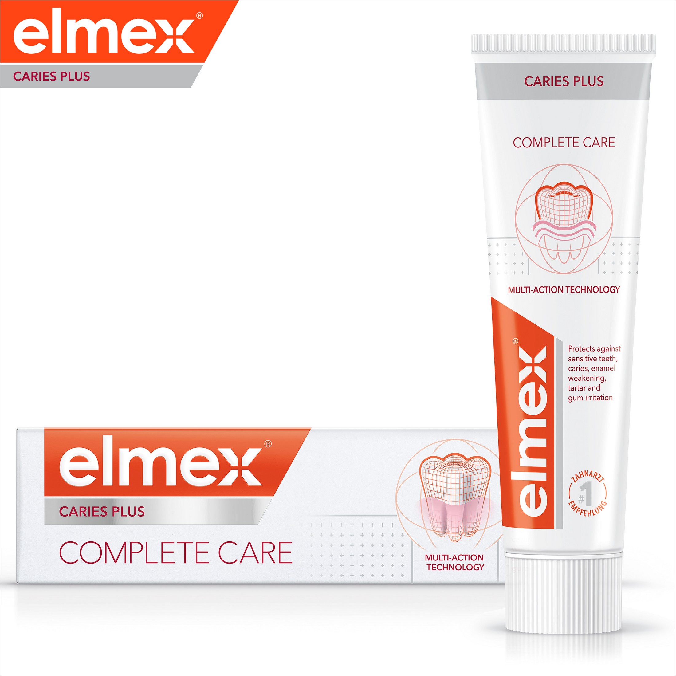 Elmex Caries Protection Plus Complete Care zubní pasta 75 ml