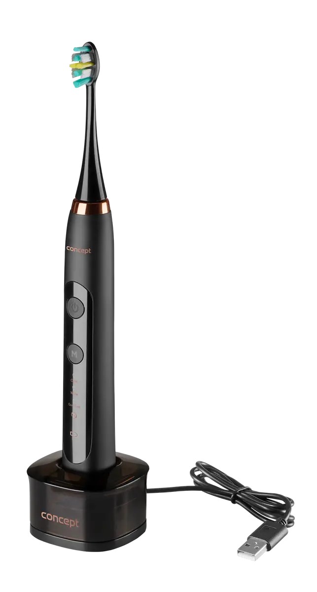 Concept Perfect Smile ZK7011 Black sonický zubní kartáček