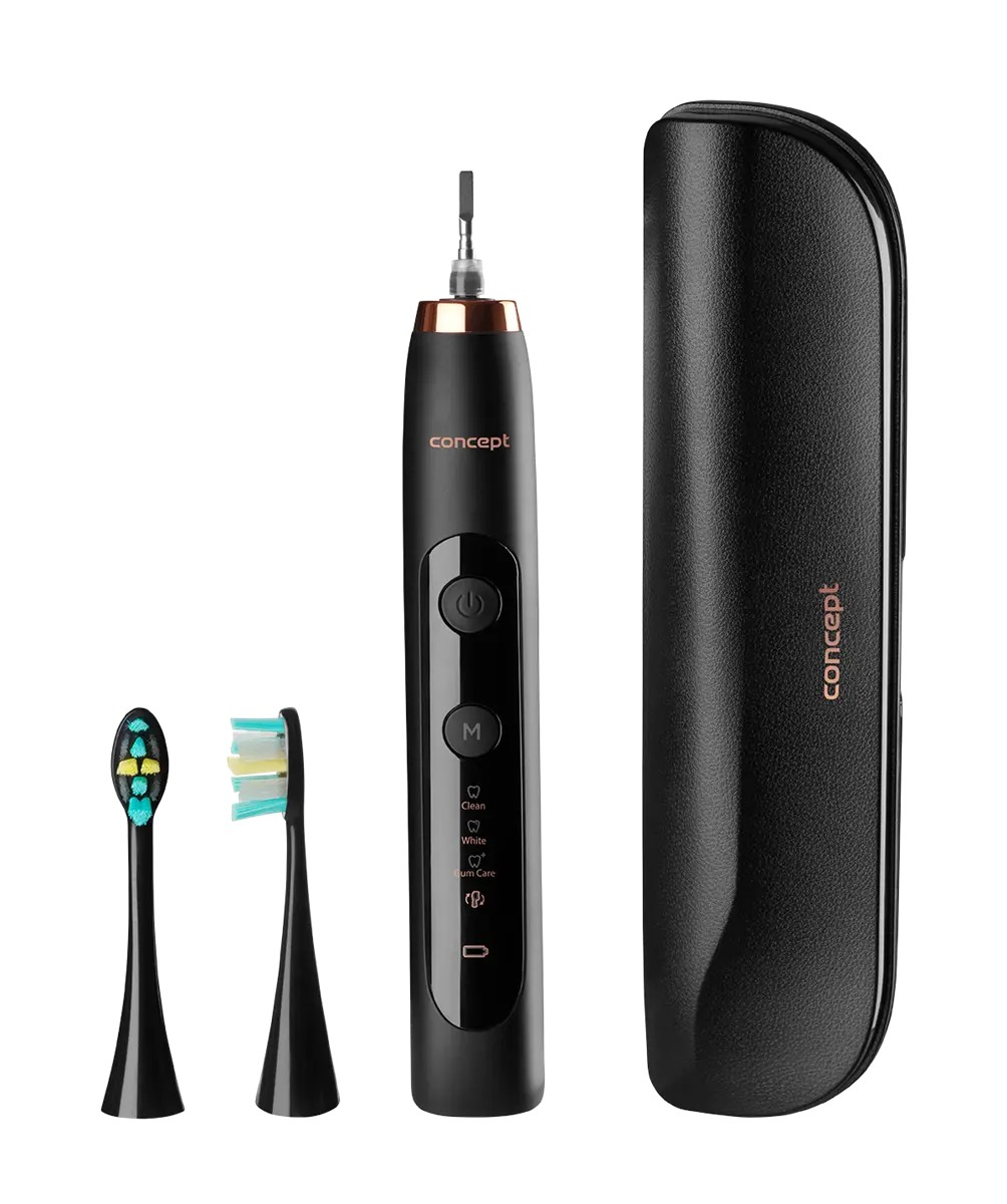 Concept Perfect Smile ZK7011 Black sonický zubní kartáček