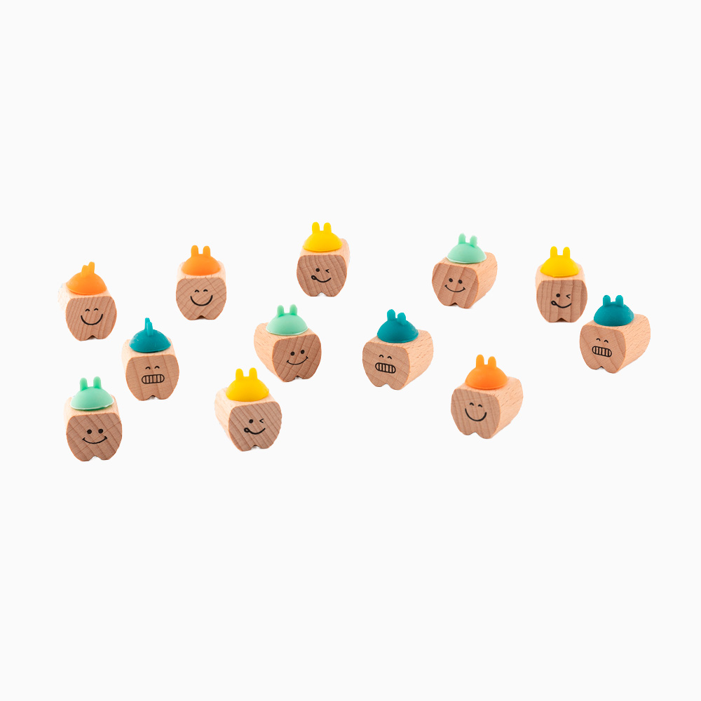 Dřevěná krabička na zoubky