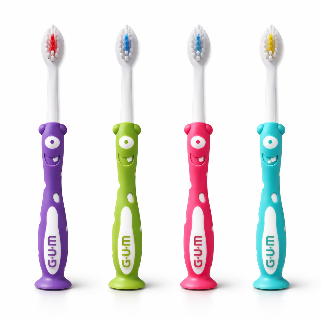 GUM Kids Monster 2-6 let zubní kartáček