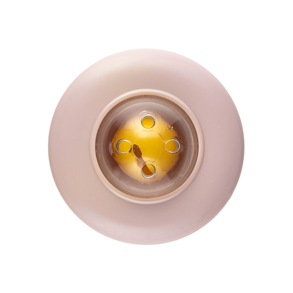 Canpol babies kousátko s chrastítkem senzorické - růžové