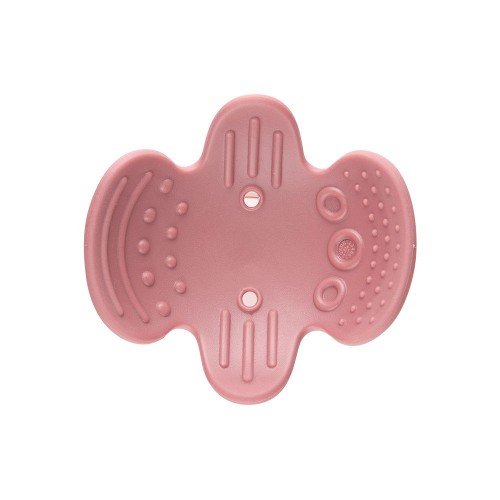 Canpol babies kousátko s chrastítkem senzorické - růžové