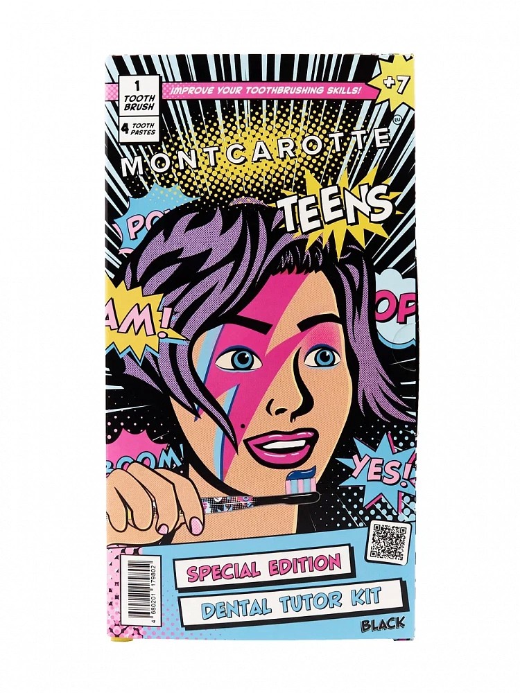 Montcarotte Teens Dental Tutor sada - černá