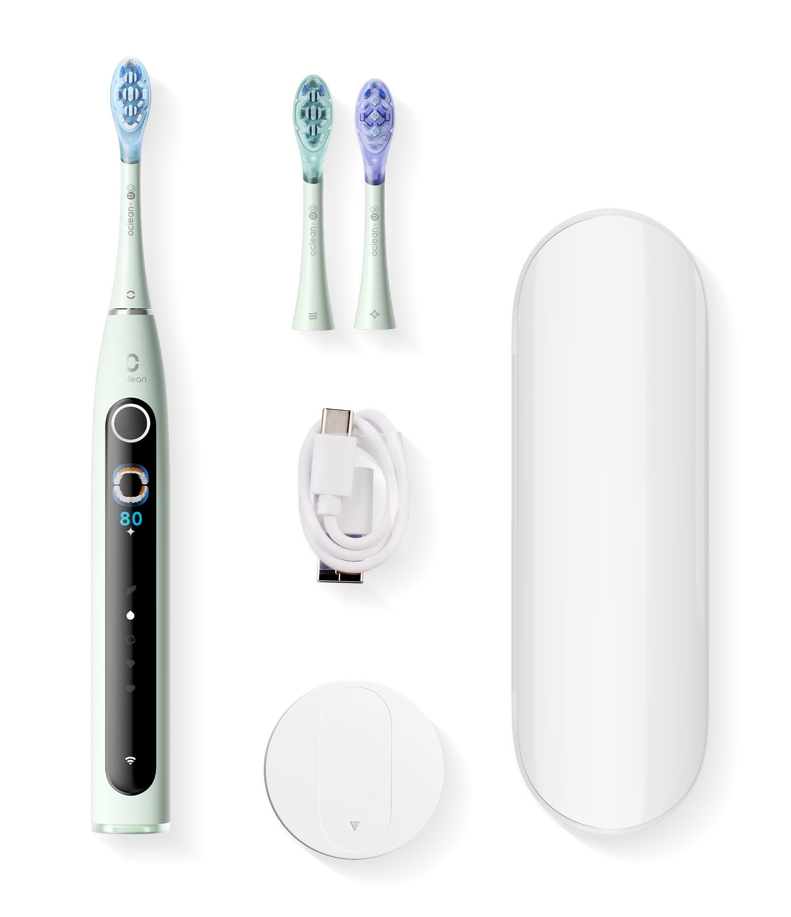 Oclean X Pro 20 Set Green sonický kartáček