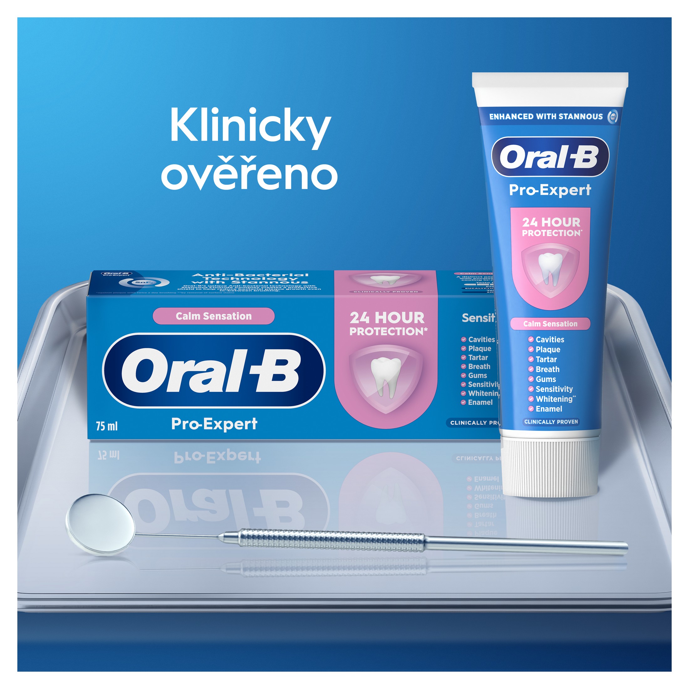 Oral-B Pro Expert Sensitive zubní pasta 75 ml