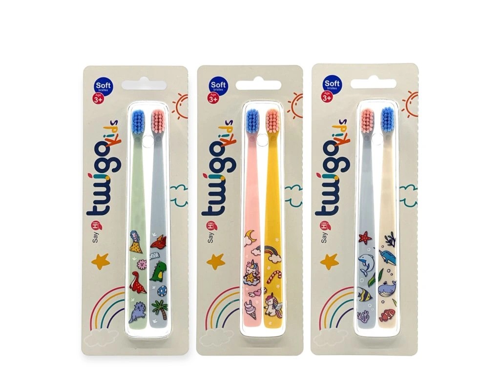 Flipper Twigo dětský zubní kartáček 2 ks