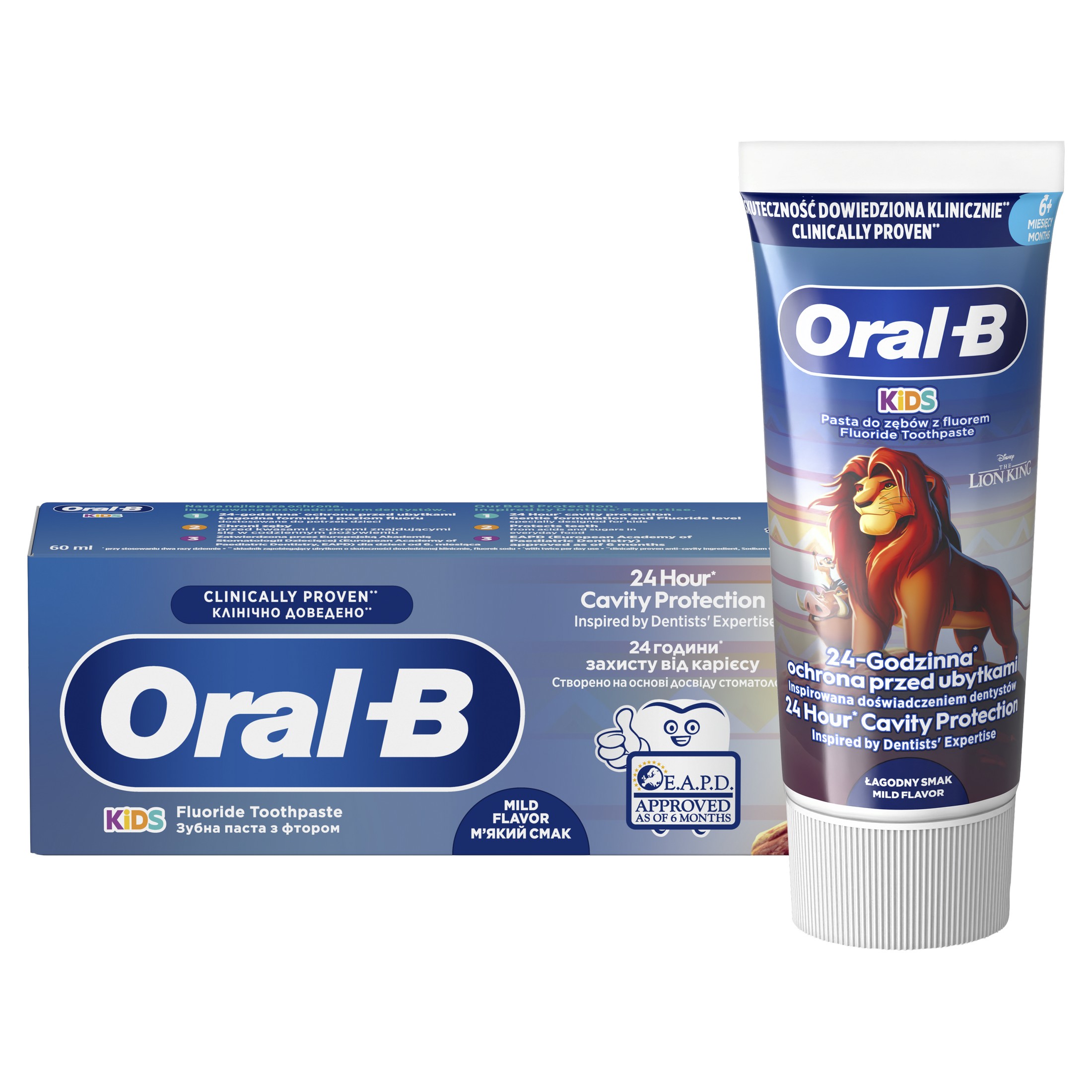 Oral-B Kids dětská zubní pasta 60 ml