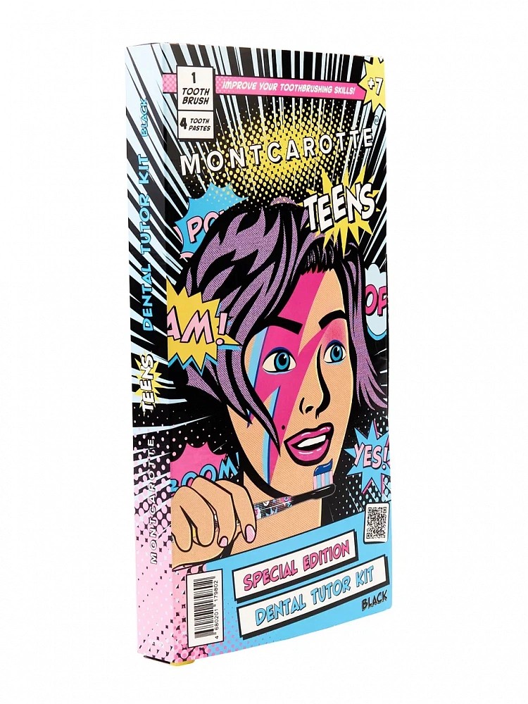 Montcarotte Teens Dental Tutor sada - černá