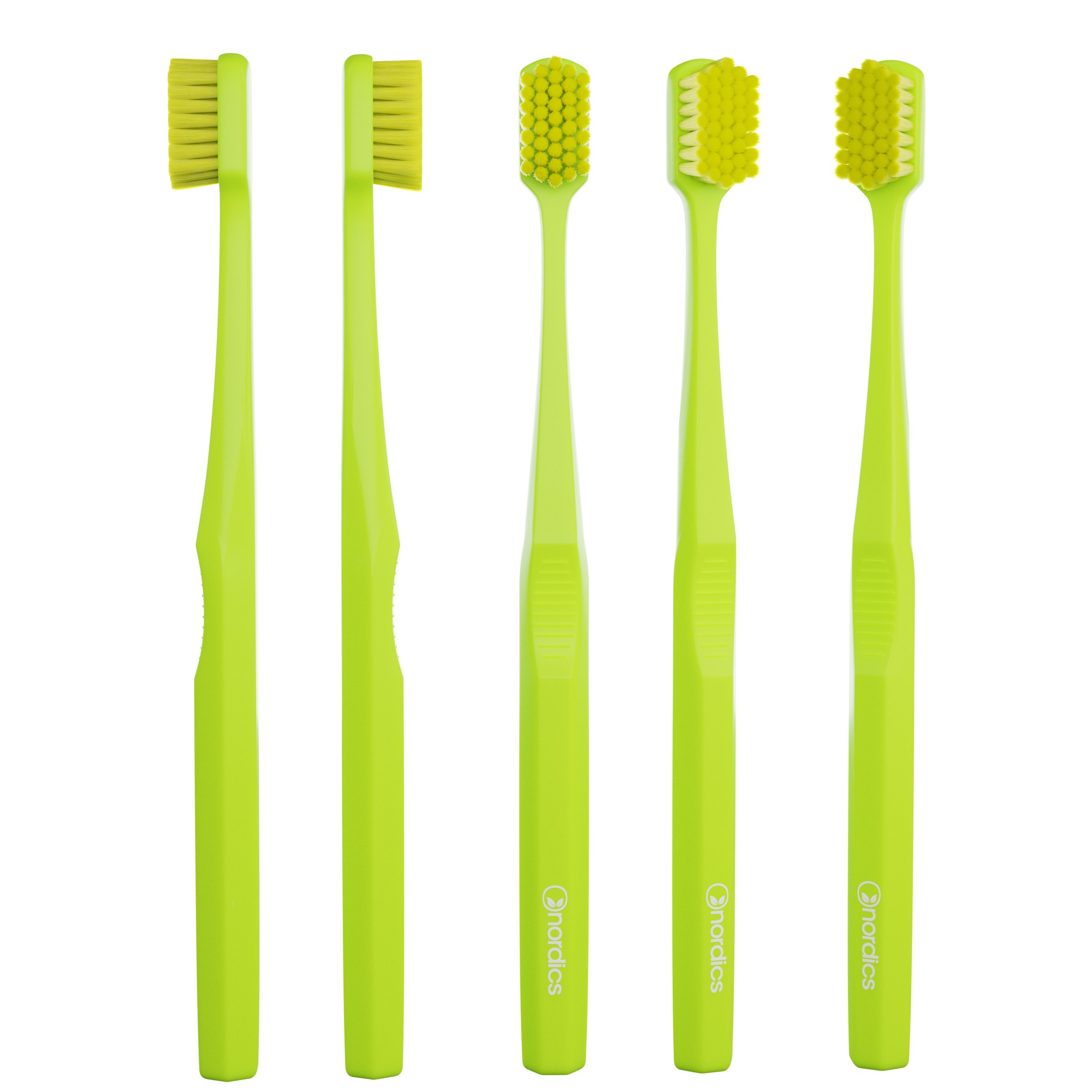 Nordics Premium Soft Green zubní kartáček