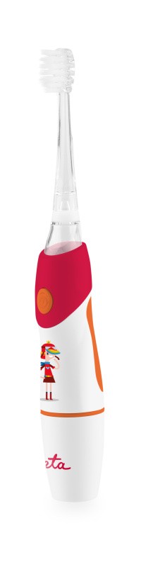 Eta Sonetic 0710 90030 dětský sonický kartáček - červený