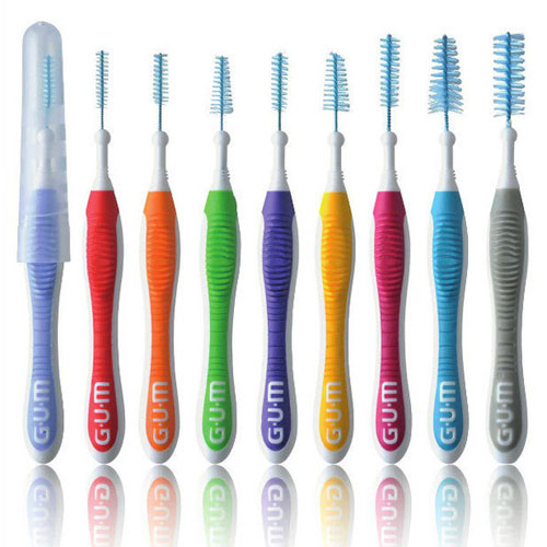GUM Trav-Ler mezizubní kartáčky Mix 10 ks