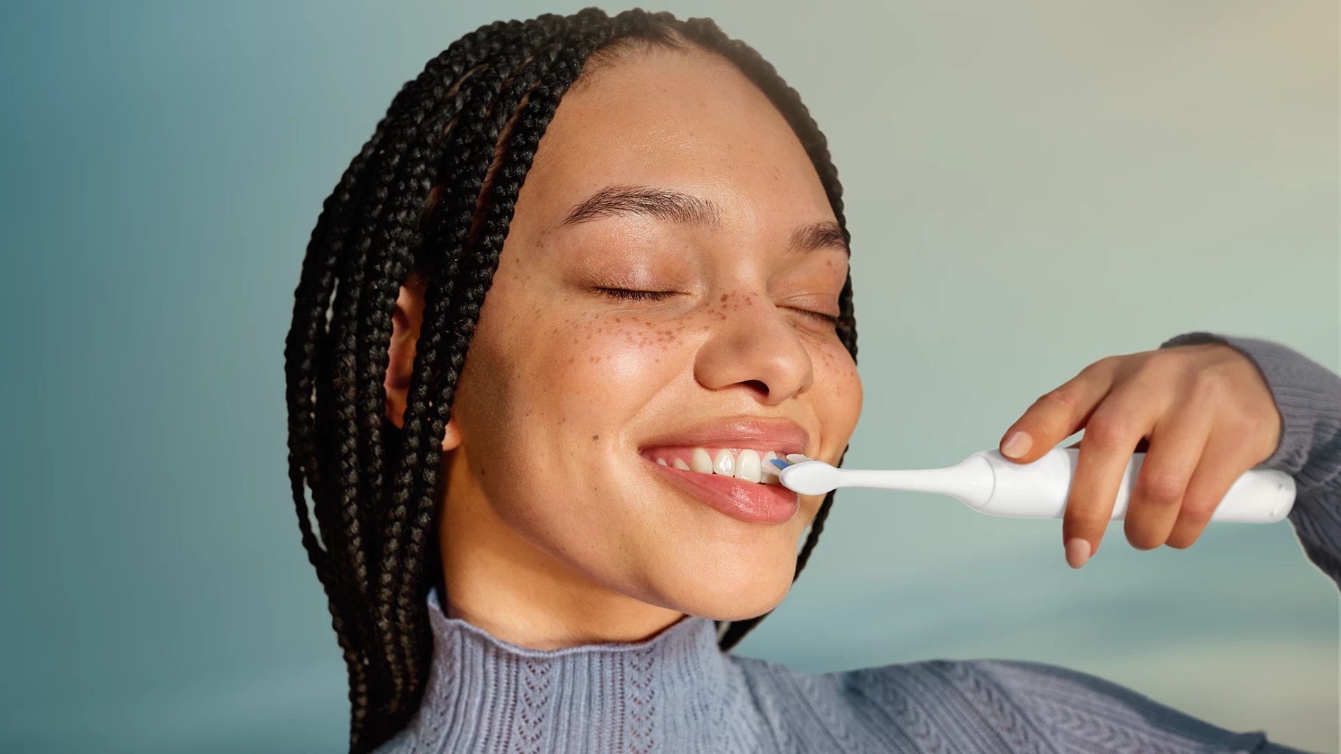 Philips Sonicare 4100 HX4042/41 White sonický kartáček