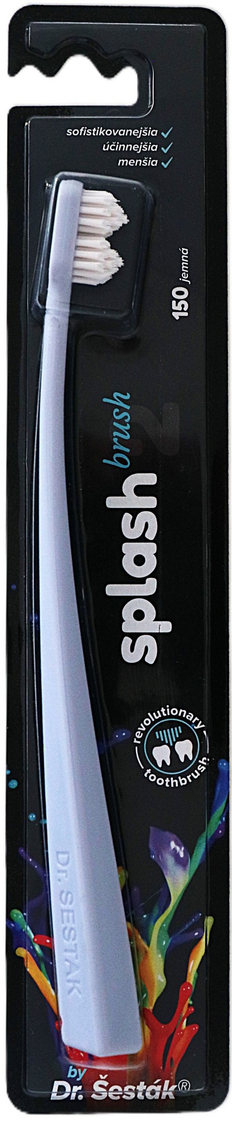 Splash Brush 2 150 zubní kartáček lila