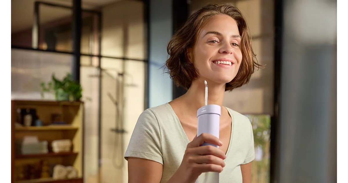 Philips Sonicare Compact Flosser 1000 HX3333/23 cestovní ústní sprcha