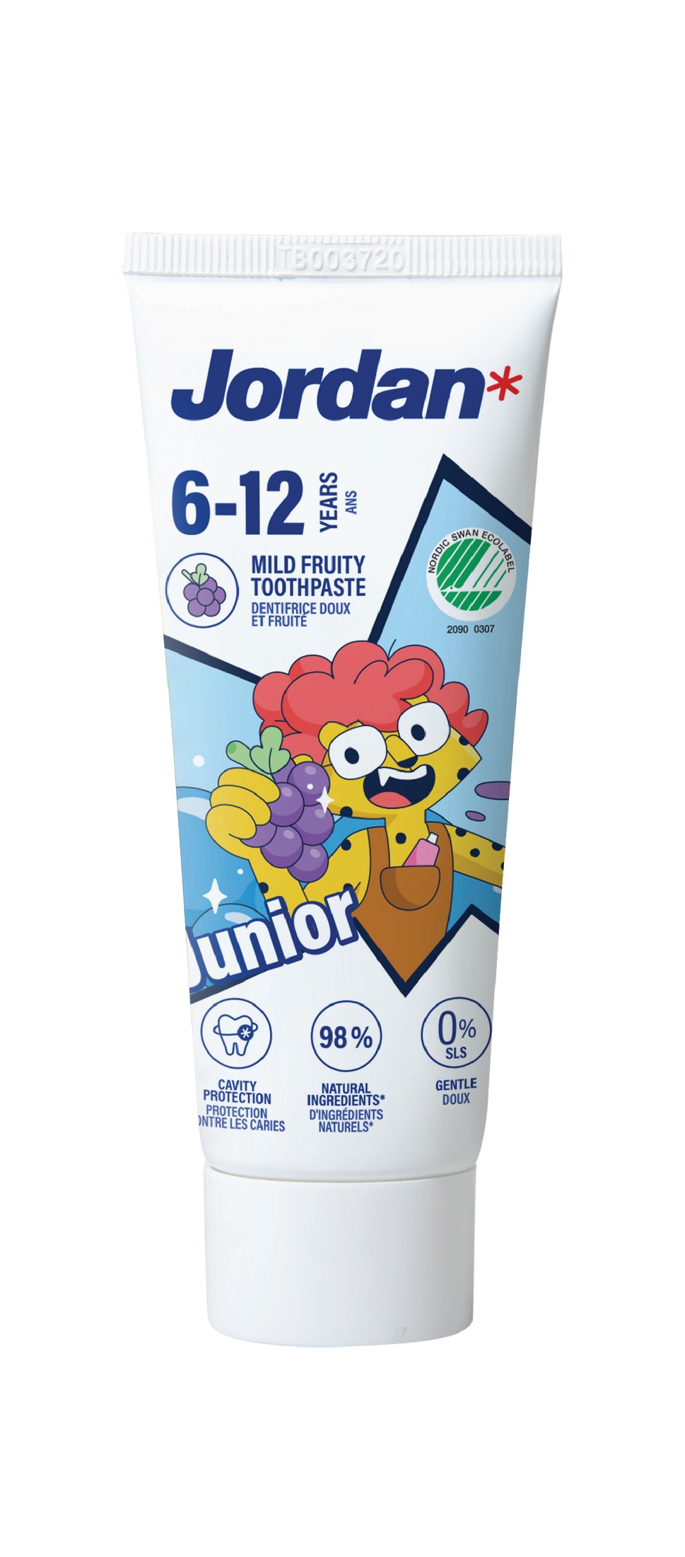 Jordan Junior 6-12 dětská zubní pasta 50 ml