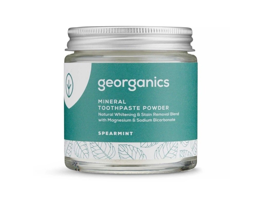 Georganics Spearmint zubní prášek 60 ml
