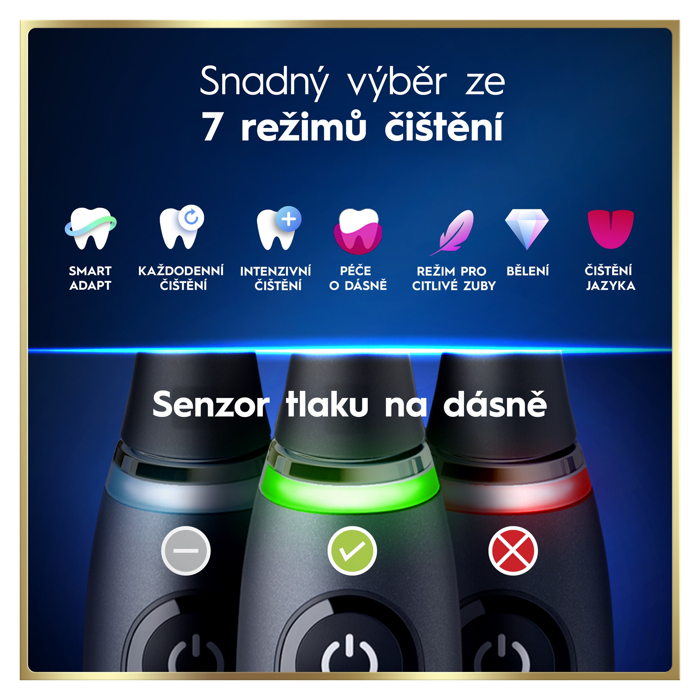Oral-B iO Series 9 Black Onyx magnetický kartáček
