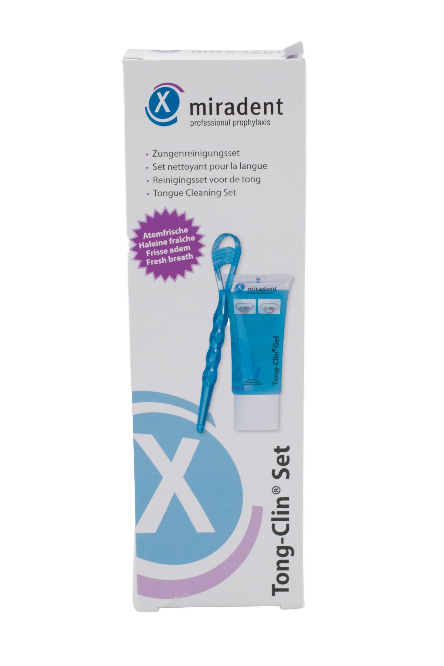 Mirafluor Tong-Clin sada na čištění jazyku