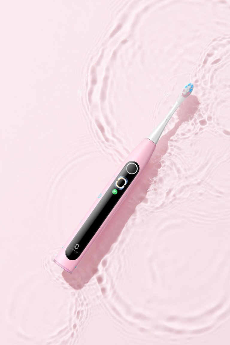 Oclean X Kids Pink dětský elektrický kartáček