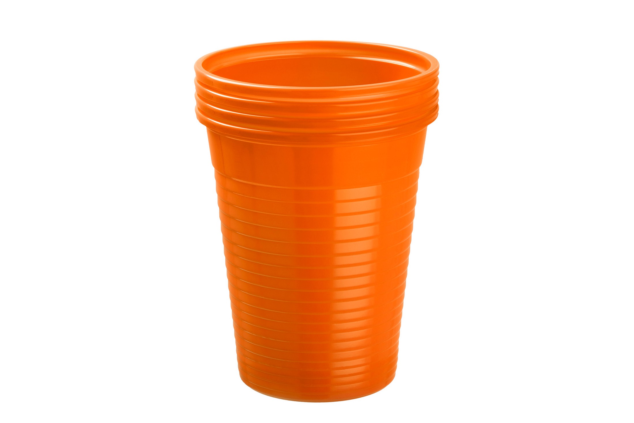 Akzenta Top Cups Orange plastové jednorázové kelímky 100 ks