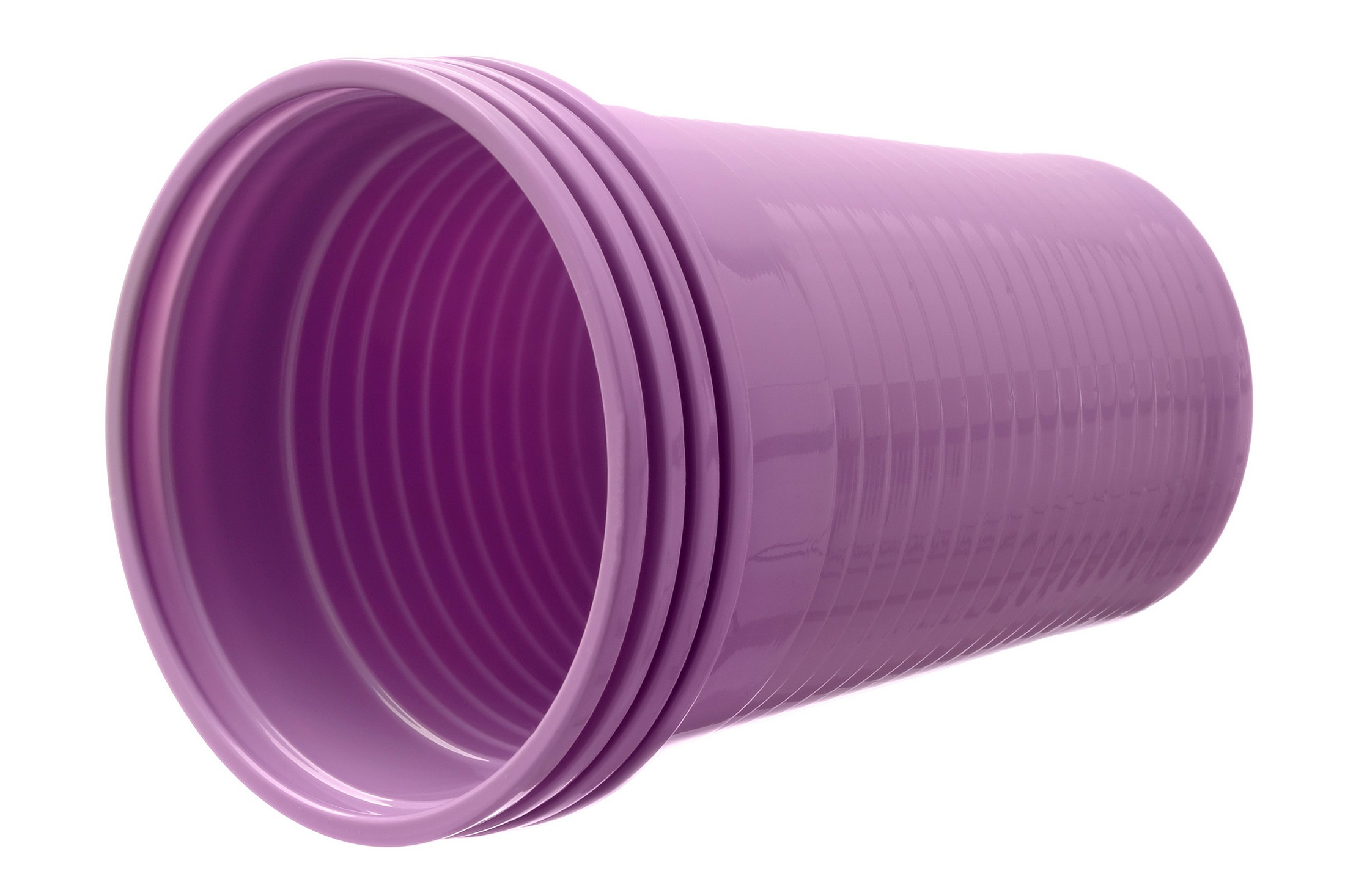 Akzenta Top Cups Lilac plastové jednorázové kelímky 100 ks