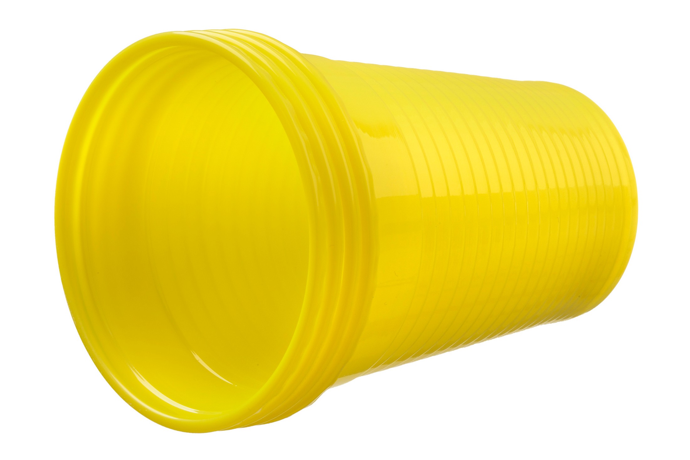 Akzenta Top Cups Yellow plastové jednorázové kelímky 100 ks