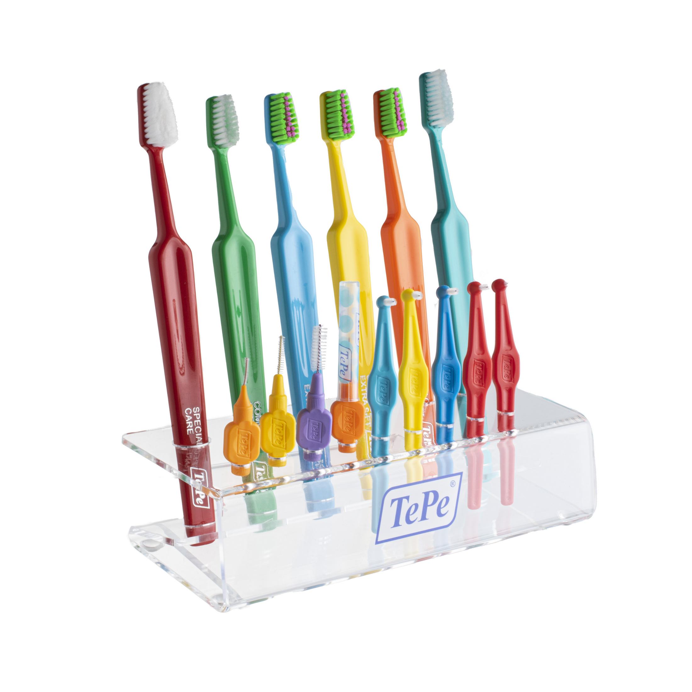 TePe Mini Display stojan na kartáčky