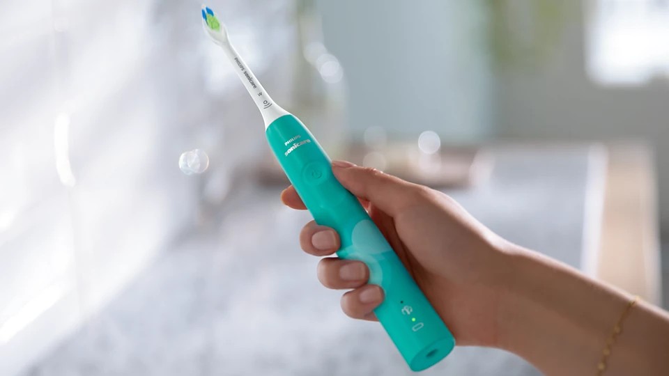 Philips Sonicare 4100 HX3689/43 Green sonický kartáček