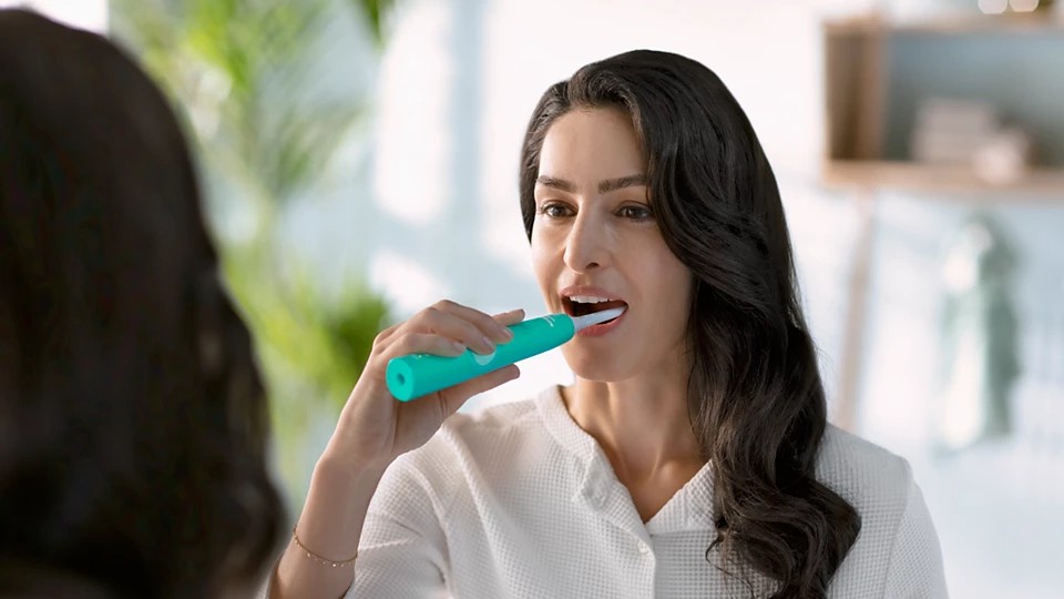 Philips Sonicare 4100 HX3689/43 Green sonický kartáček