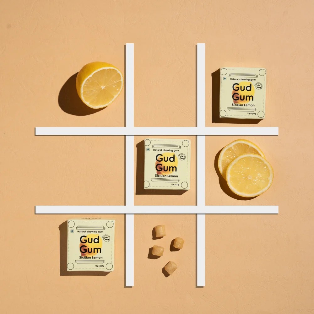 Gud Gum žvýkačky 15 ks - citronové