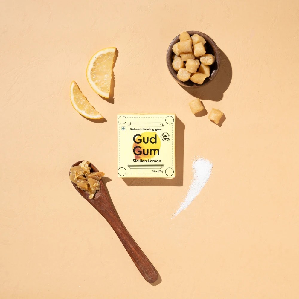 Gud Gum žvýkačky 15 ks - citronové