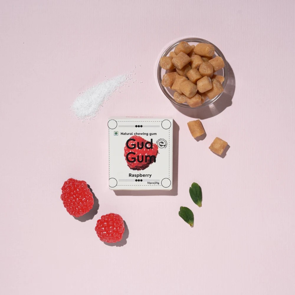 Gud Gum žvýkačky 15 ks - malinové