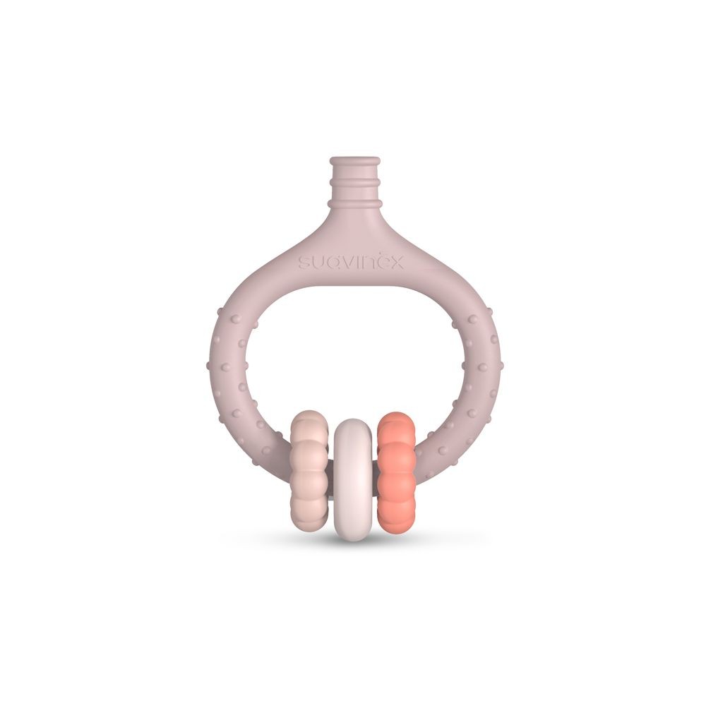 Suavinex sada pro ústní hygienu 0m+ - růžová