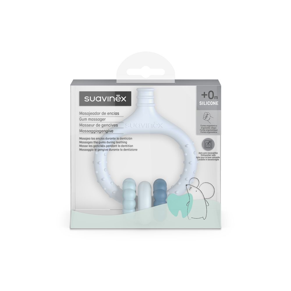 Suavinex masážní kousátko - modré
