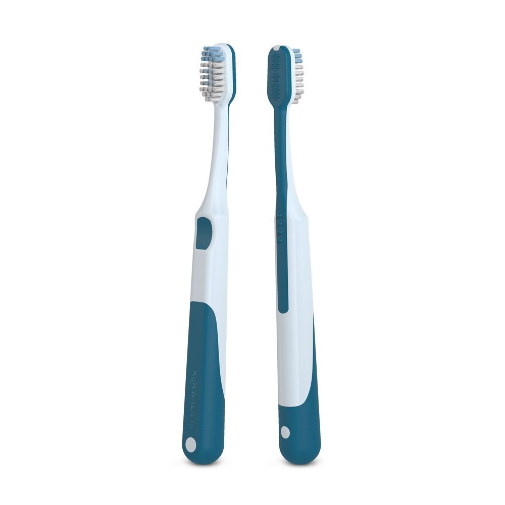 Suavinex Junior 6+ Blue dětský zubní kartáček