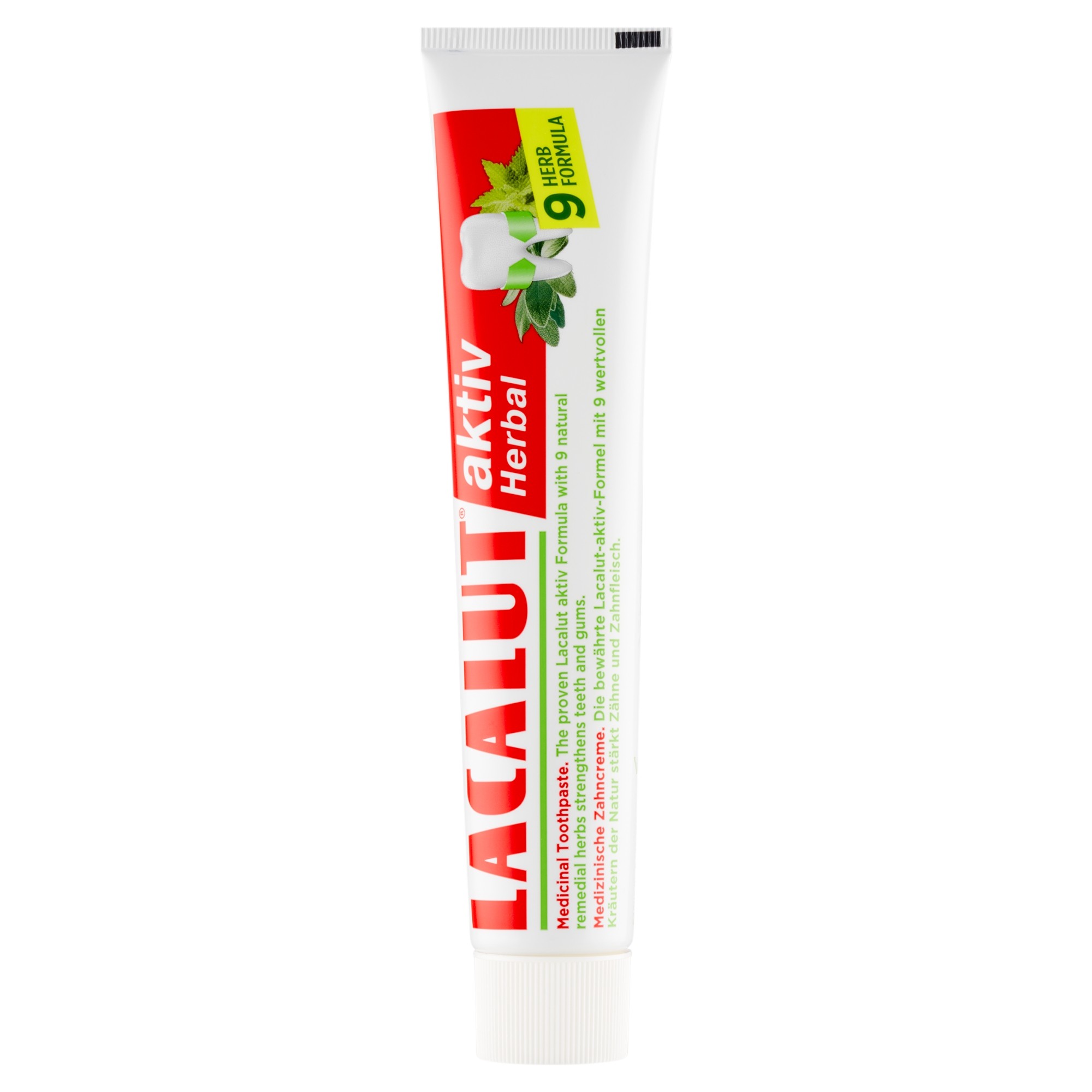 Lacalut Aktiv Herbal zubní pasta 75 ml