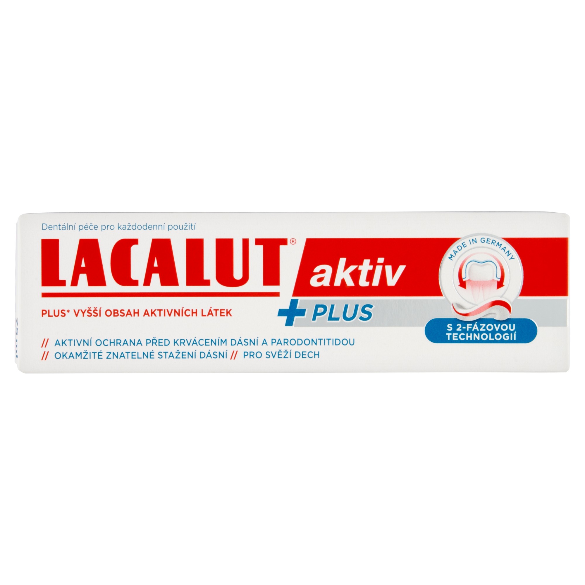 Lacalut Aktiv Plus zubní pasta 75 ml