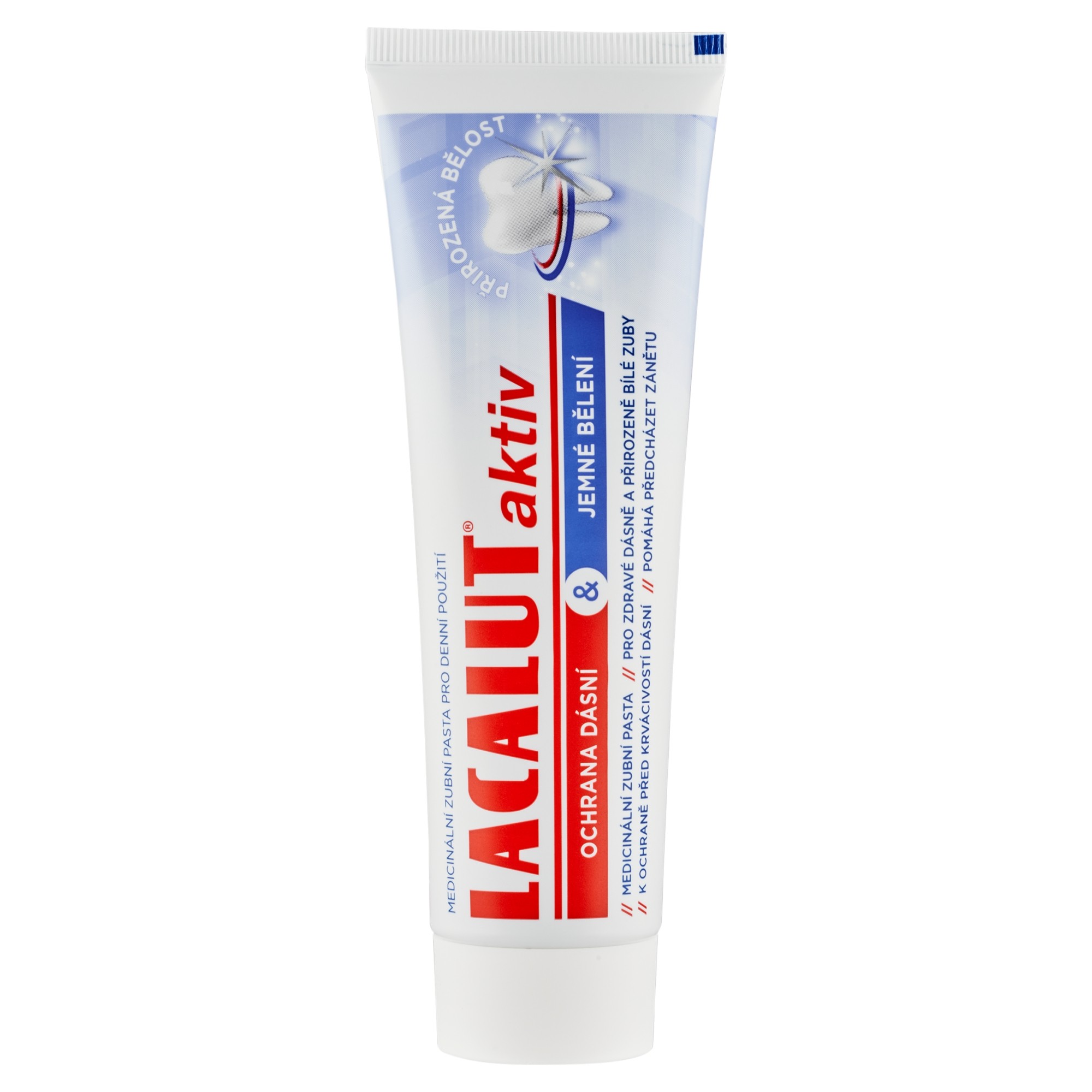 Lacalut Aktiv Gum Protect & Gentle Whitening zubní pasta 75 ml