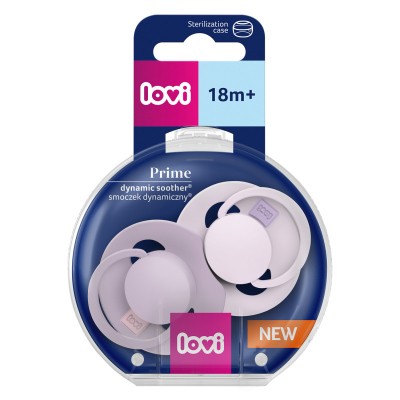 Lovi Prime 18m+ Lilac/Violet dudlík 2 ks