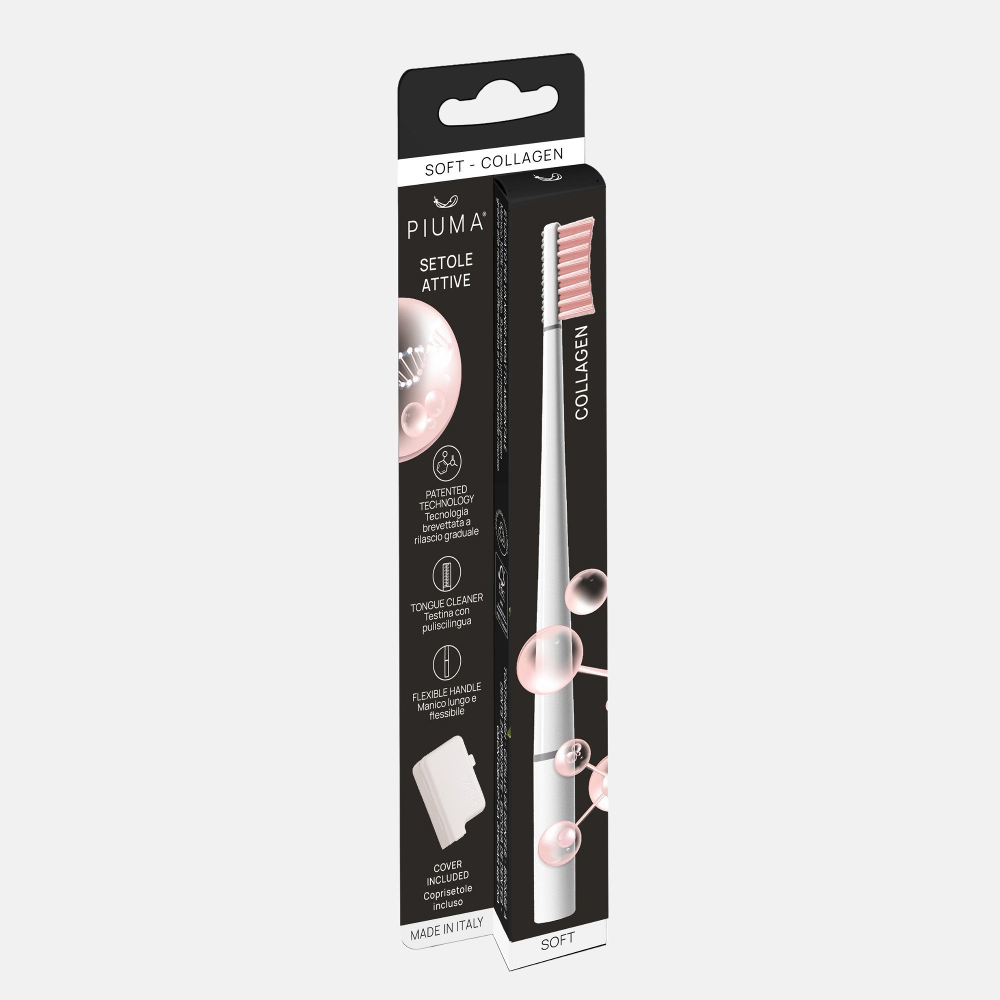 Piuma Collagen Pure White zubní kartáček
