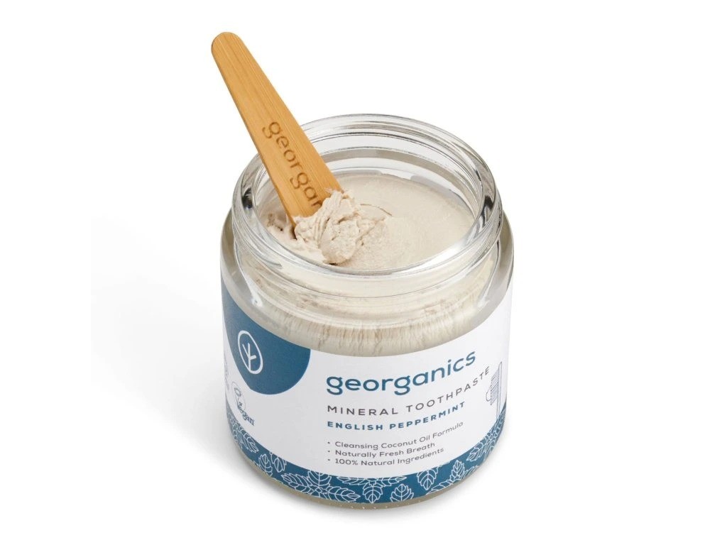 Georganics English Peppermint zubní pasta 60 ml