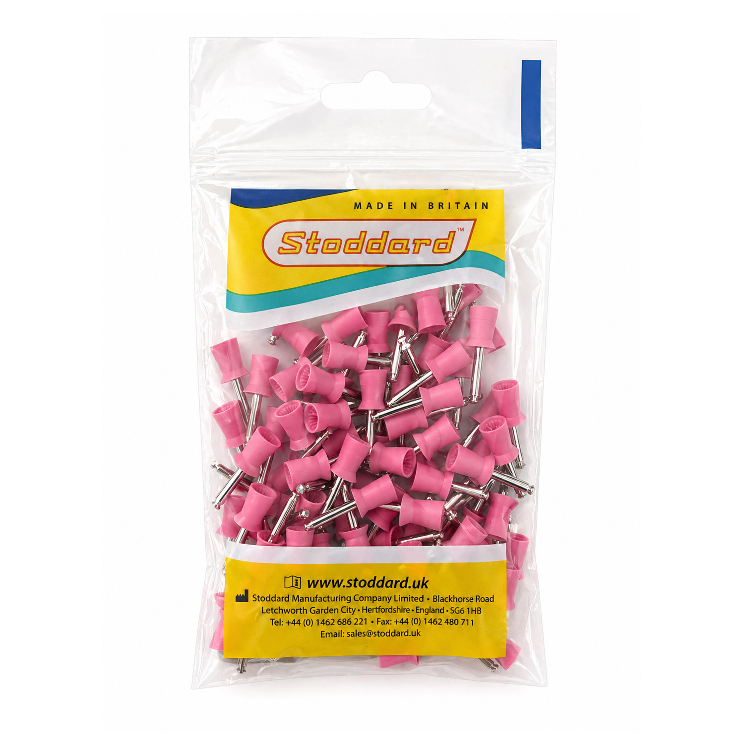 Stoddard Smart Prophy Soft Pink lešticí nástavec 100 ks