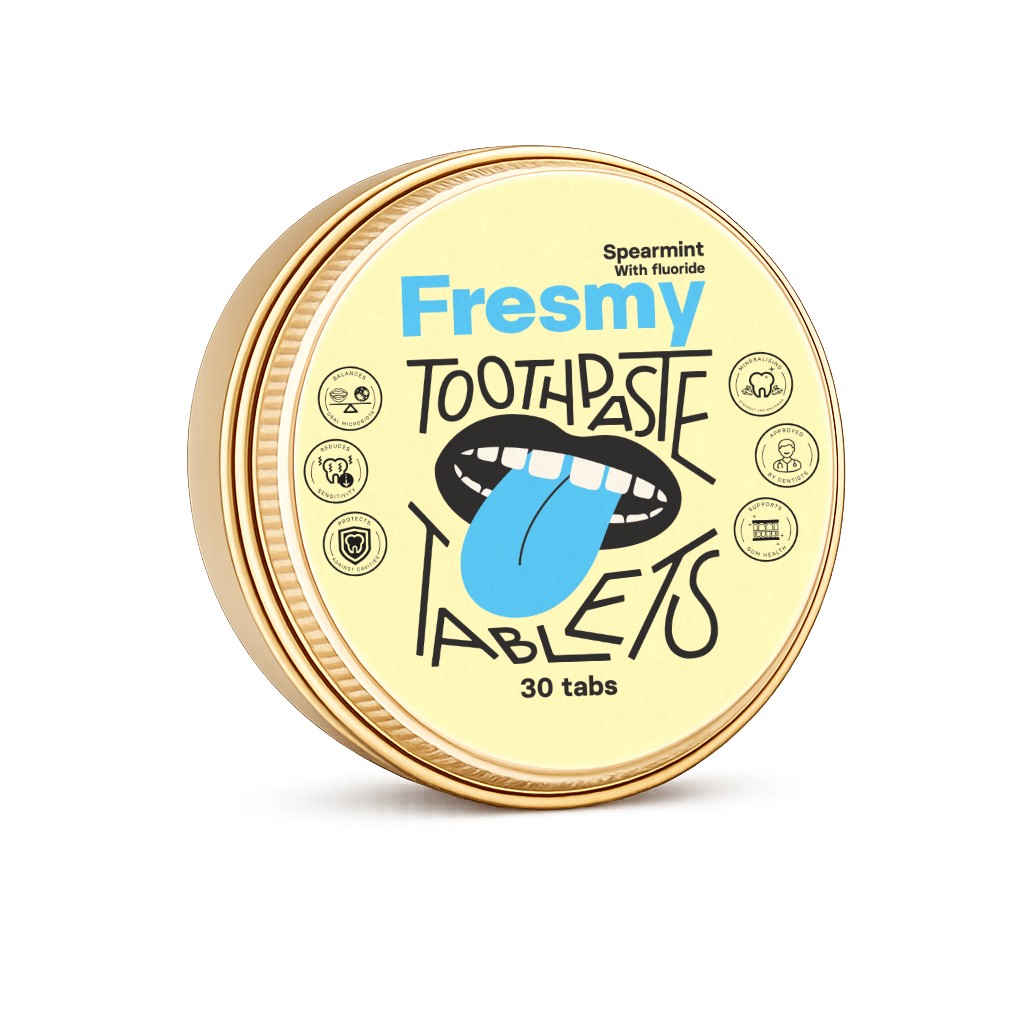 Fresmy Spearmint zubní pasta v tabletách 30 ks