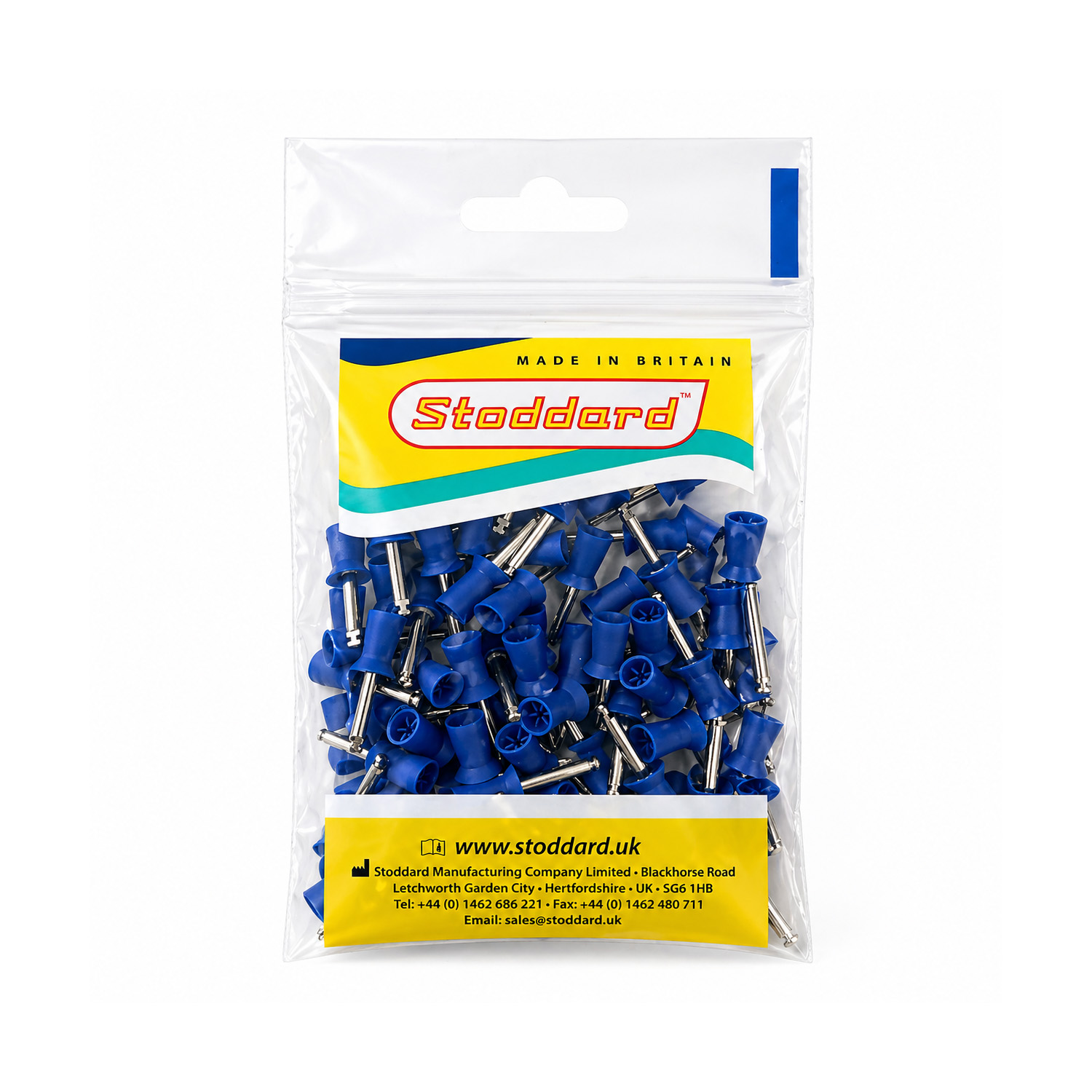 Stoddard Smart Hard Blue lešticí nástavec 100 ks