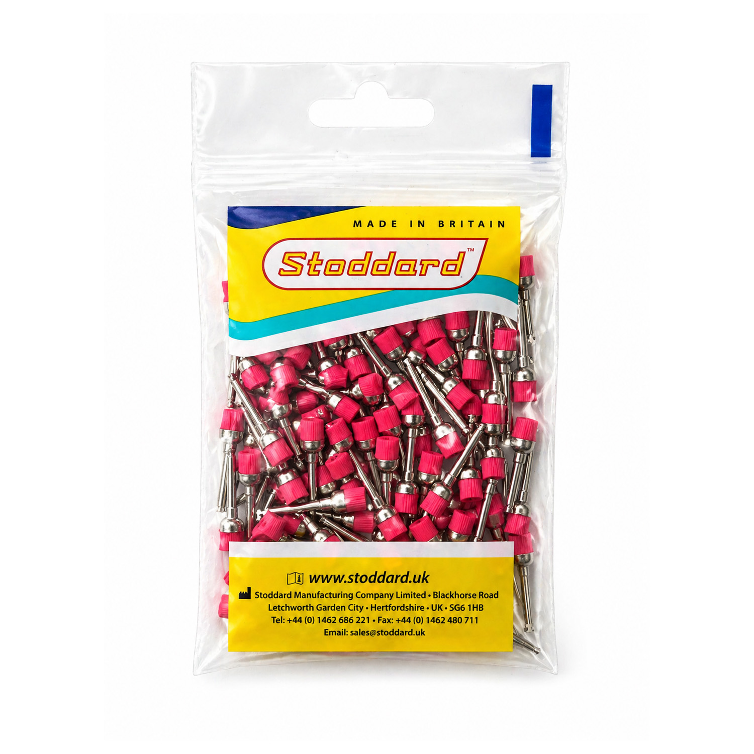 Stoddard SMART Junior Cup Soft Pink profylaktický kartáček 100 ks