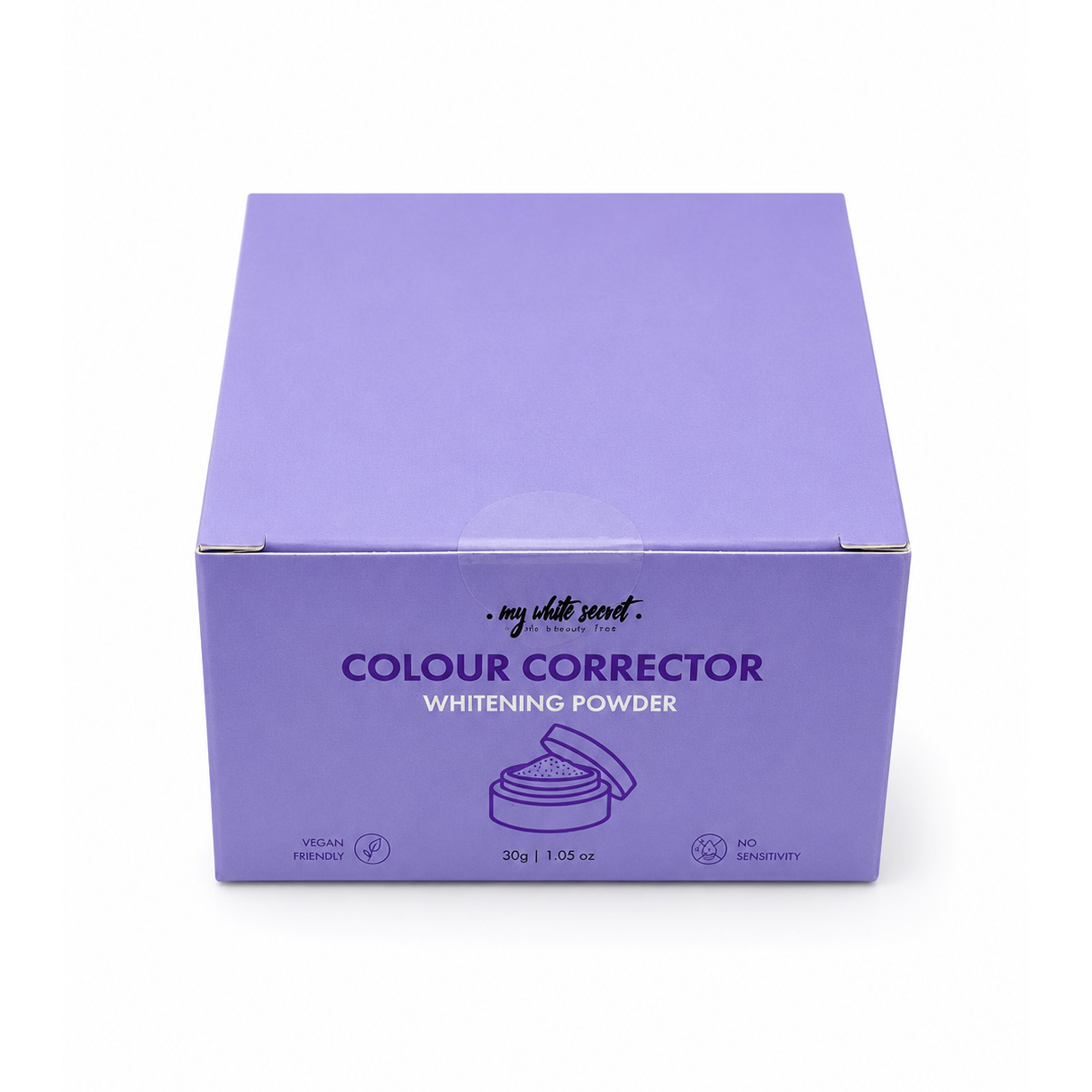 My White Secret fialový pudr pro bělení zubů 30 g