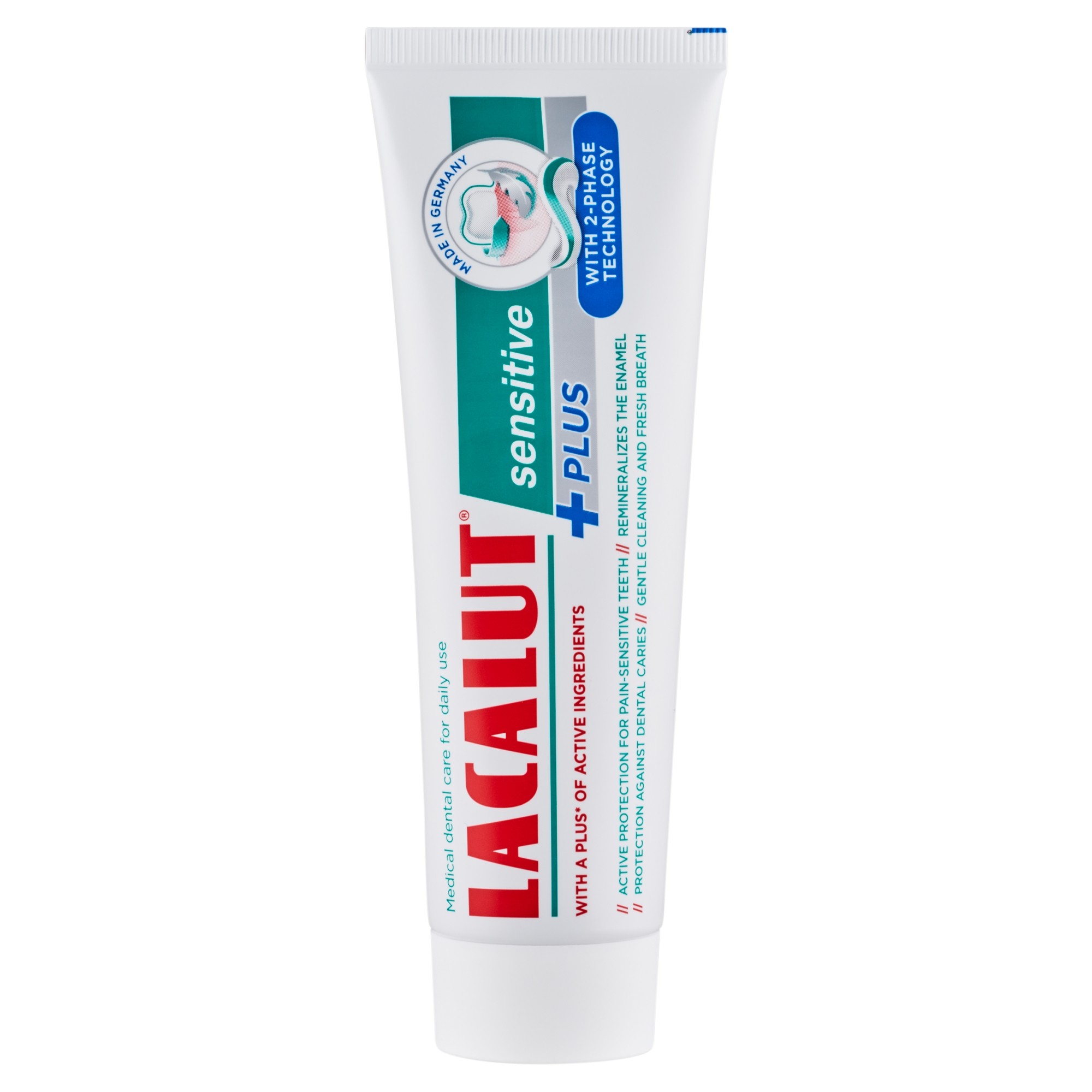 Lacalut Sensitive Plus zubní pasta 75 ml