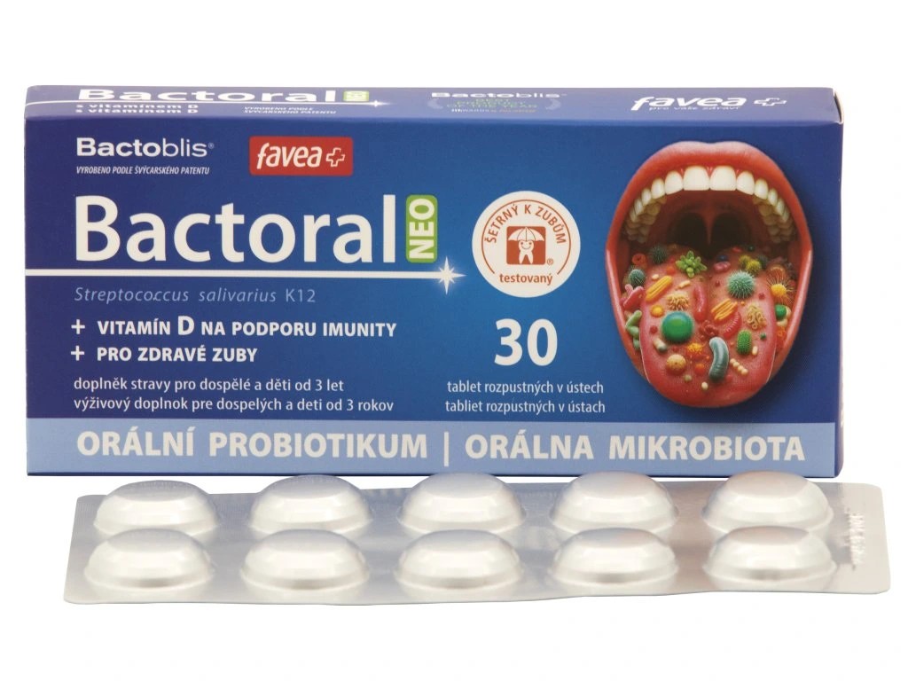 Bactoral NEO orální probiotikum 30 ks