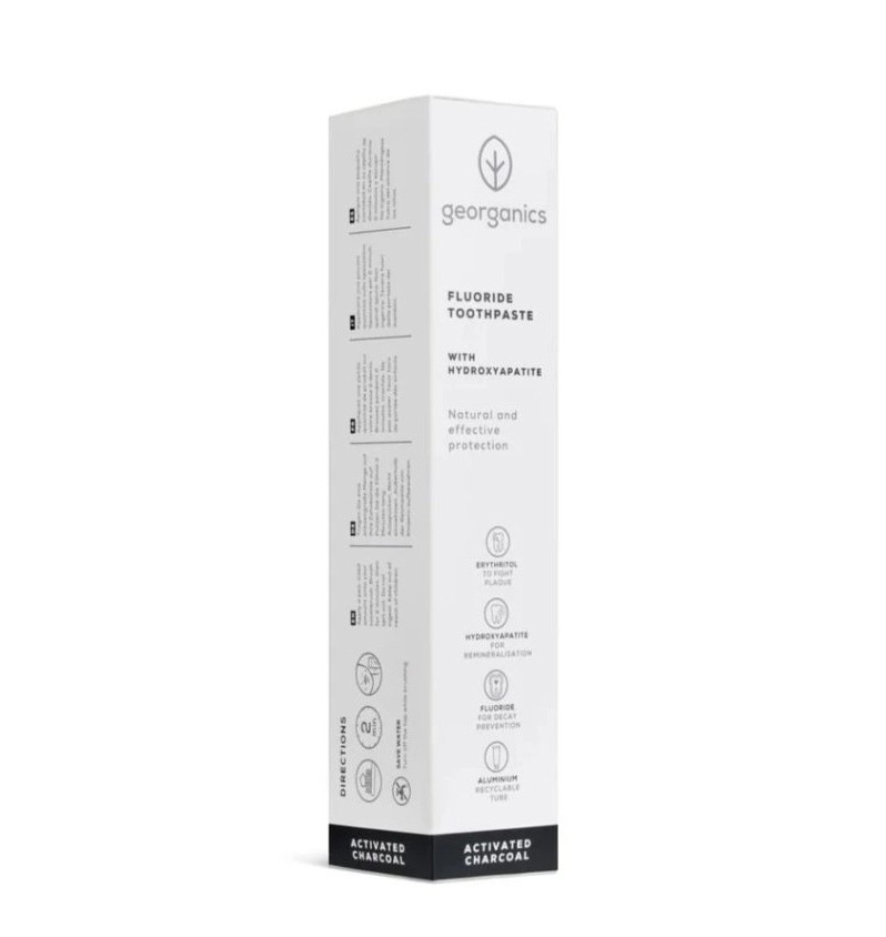 Georganics Aktivní uhlí zubní pasta 75 ml